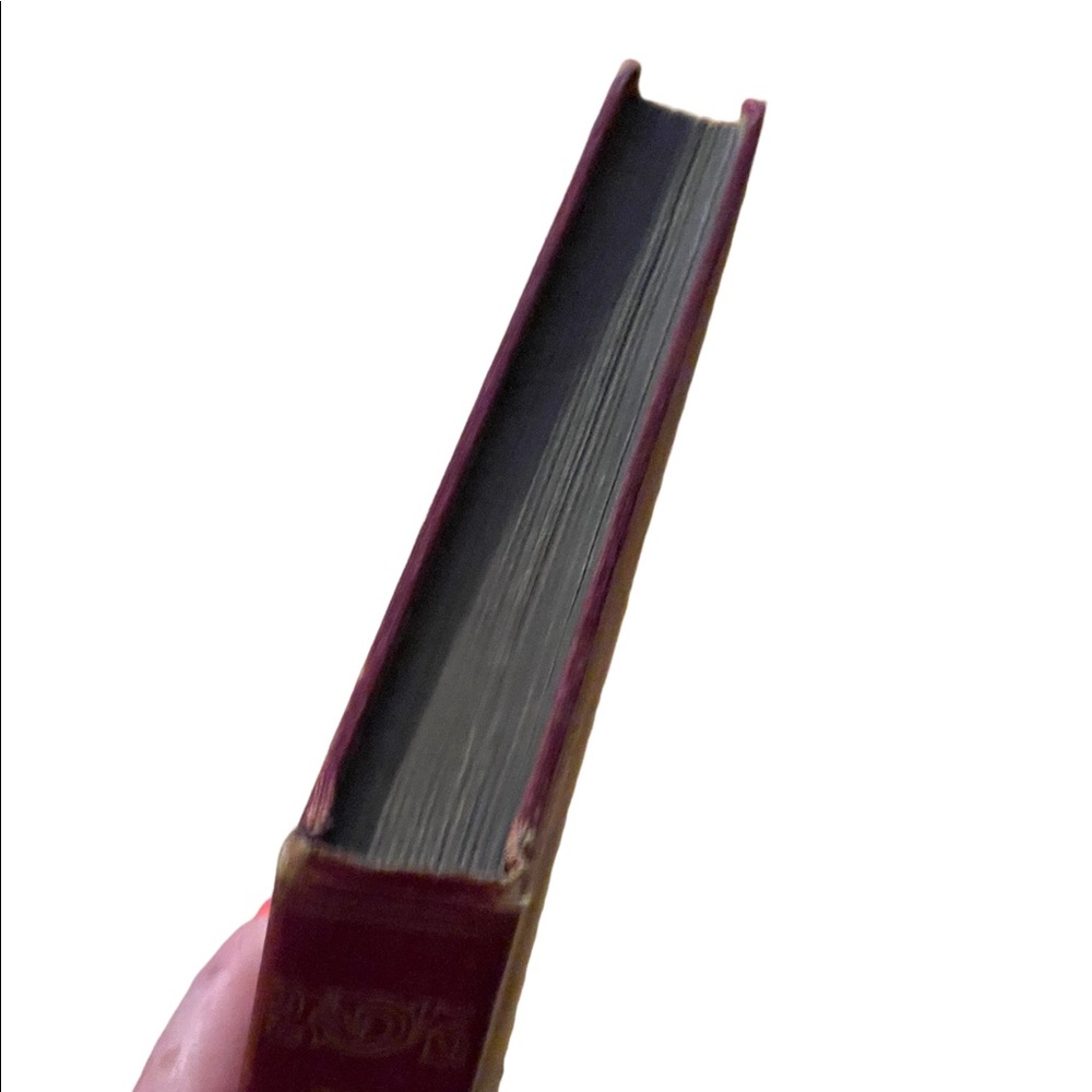 Antique 1900 Red Cloth The Psalms Of David Lovis Rhead gold letter  Book HC - Picture 11 of 16